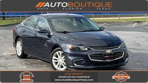 Blue 2018 Chevrolet Malibu LT for sale in Alvin, TX