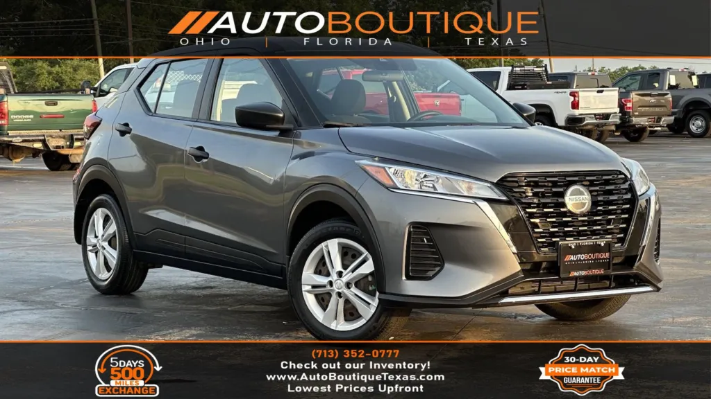 Used 2021 Nissan Kicks S for sale in Alvin, TX at Auto Boutique