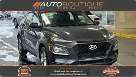 Gray 2021 Hyundai Kona SE for sale in Alvin, TX