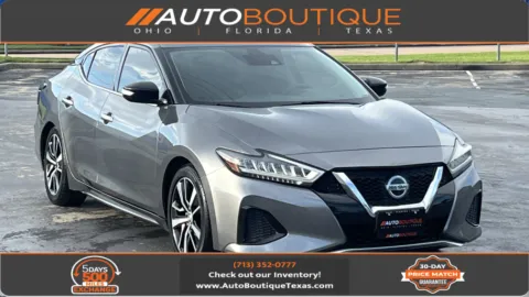 Gray 2021 Nissan Maxima SV for sale in Alvin, TX