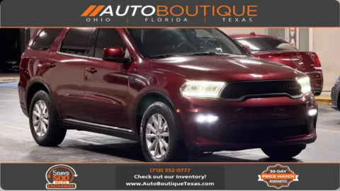 Red 2022 Dodge Durango SXT for sale in Alvin, TX