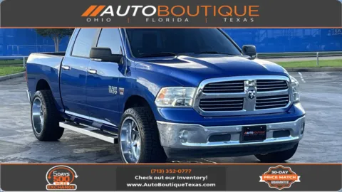 Blue 2017 Ram 1500 Big Horn for sale in Alvin, TX