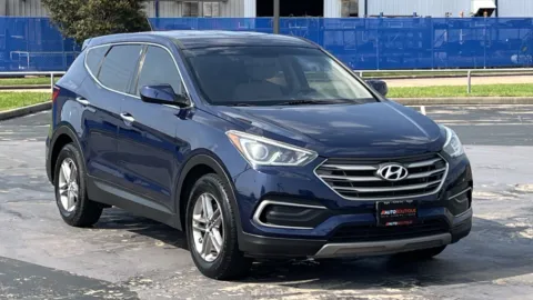 Blue 2018 Hyundai Santa Fe Sport 2.4L for sale in Alvin, TX