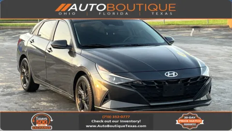 Gray 2021 Hyundai Elantra SEL for sale in Alvin, TX