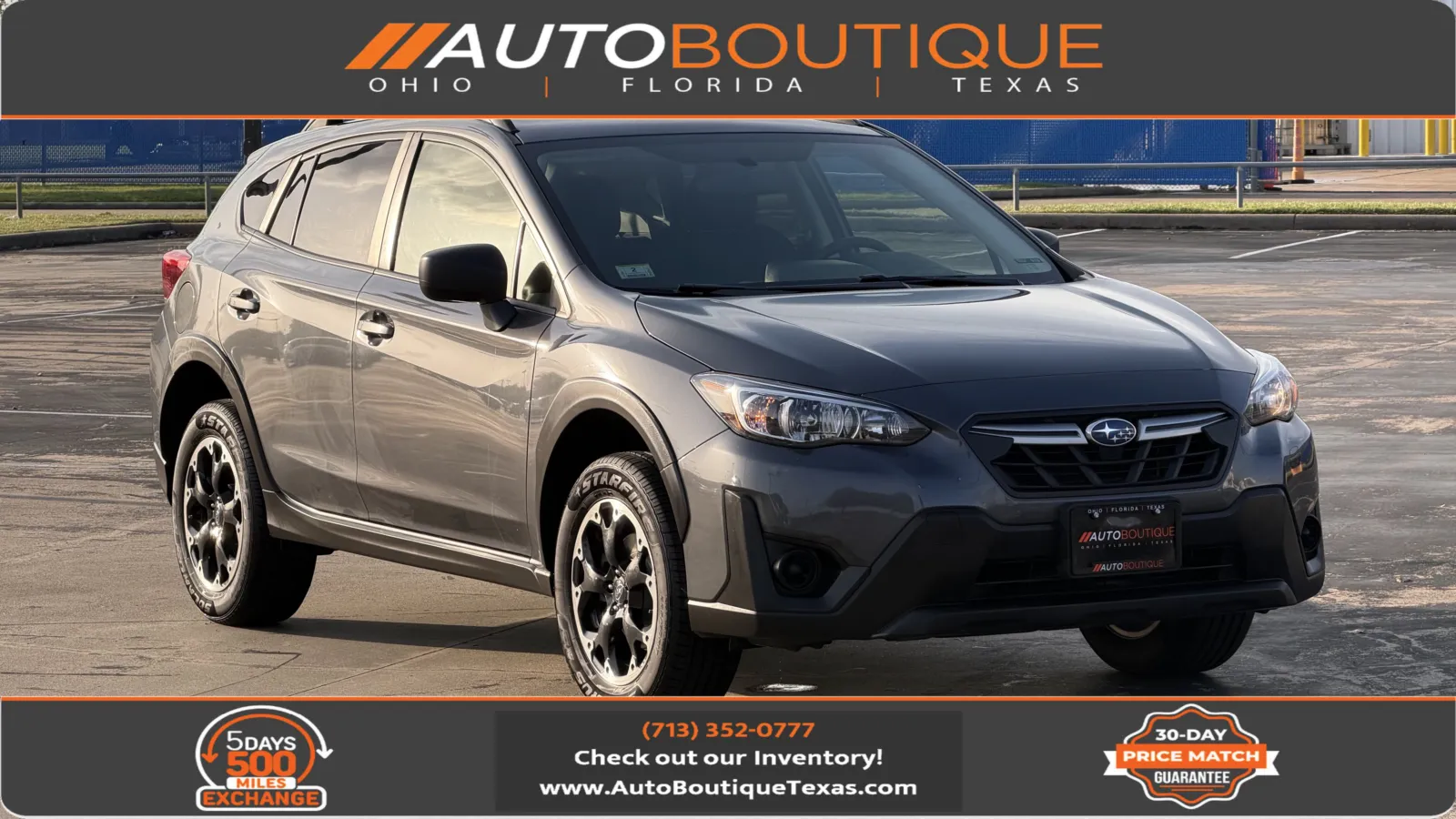 Gray 2023 Subaru Crosstrek for sale in Alvin, TX