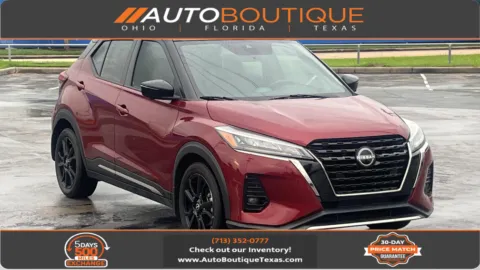 Red 2023 Nissan Kicks SR for sale in Alvin, TX