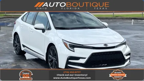 White 2024 Toyota Corolla SE for sale in Alvin, TX