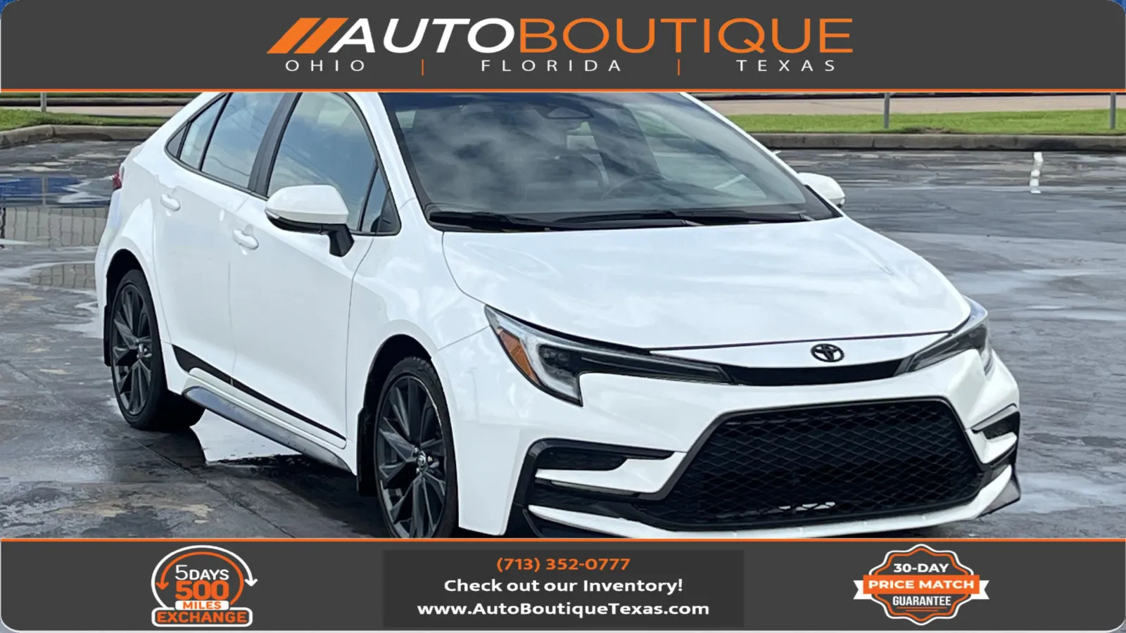 White 2024 Toyota Corolla SE for sale in Alvin, TX