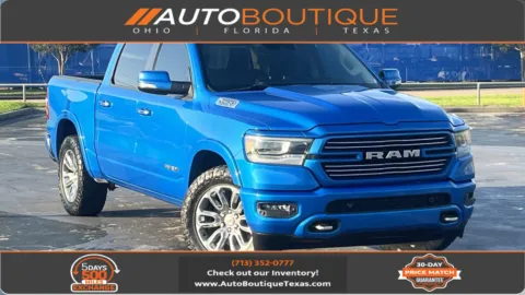 Blue 2022 Ram 1500 Laramie for sale in Alvin, TX