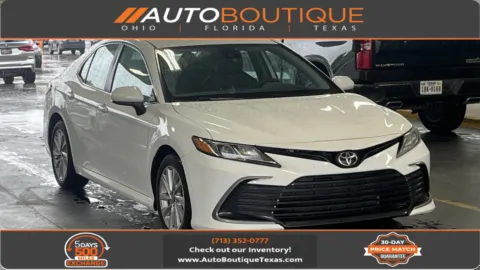 White 2022 Toyota Camry LE for sale in Alvin, TX