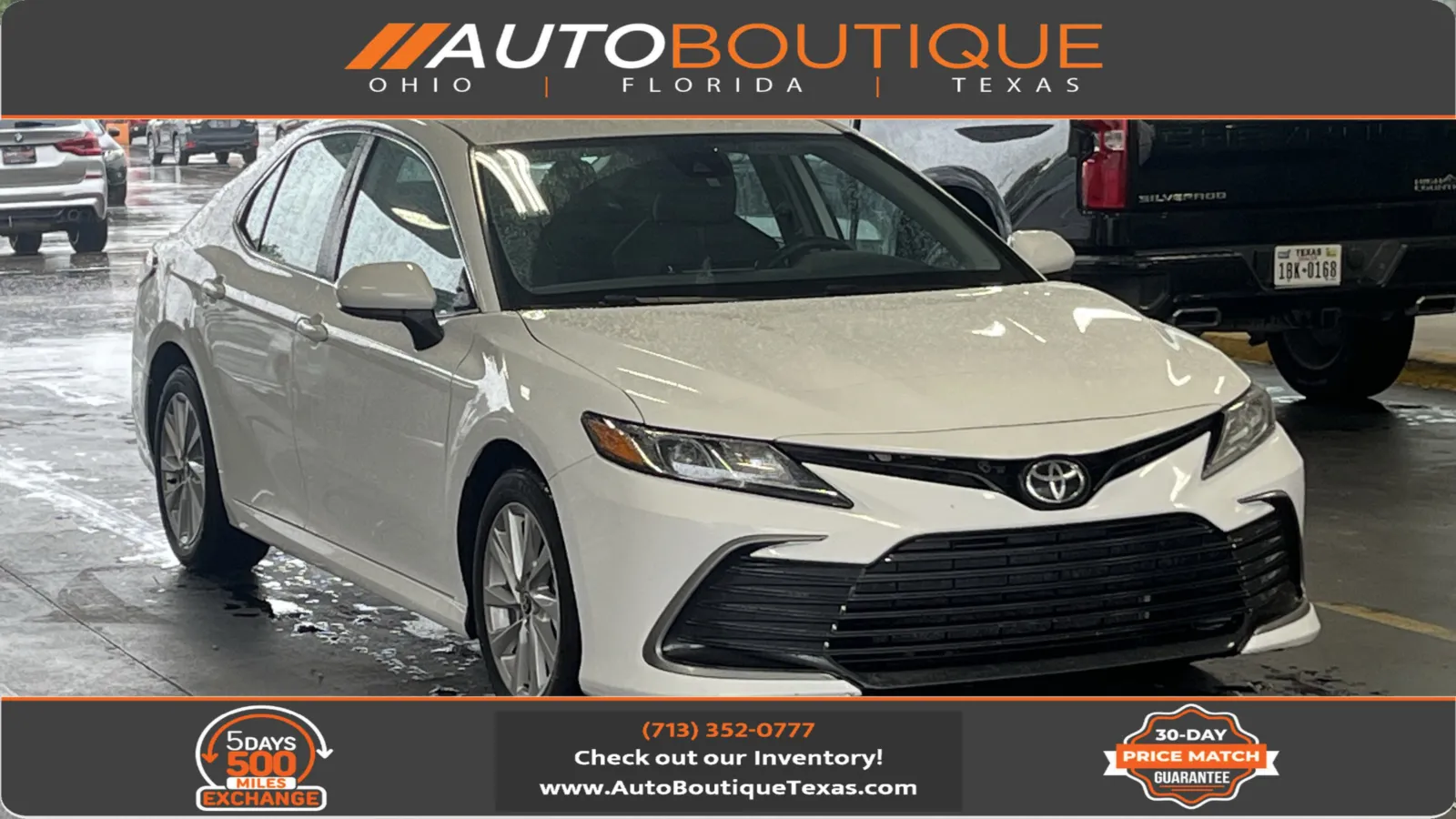 White 2022 Toyota Camry LE for sale in Alvin, TX