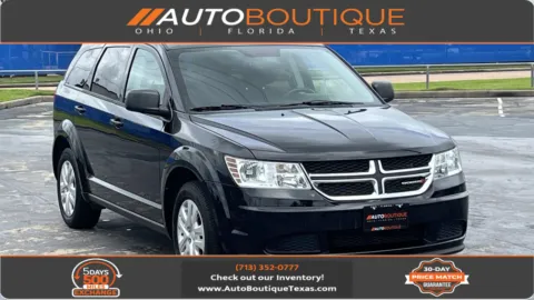 Black 2016 Dodge Journey SE for sale in Alvin, TX