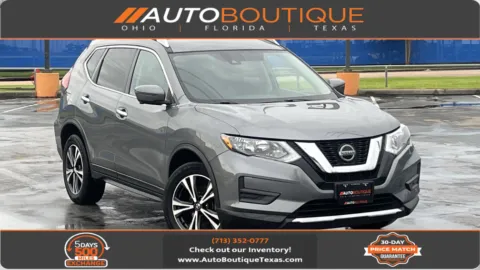 Gray 2020 Nissan Rogue SV for sale in Alvin, TX