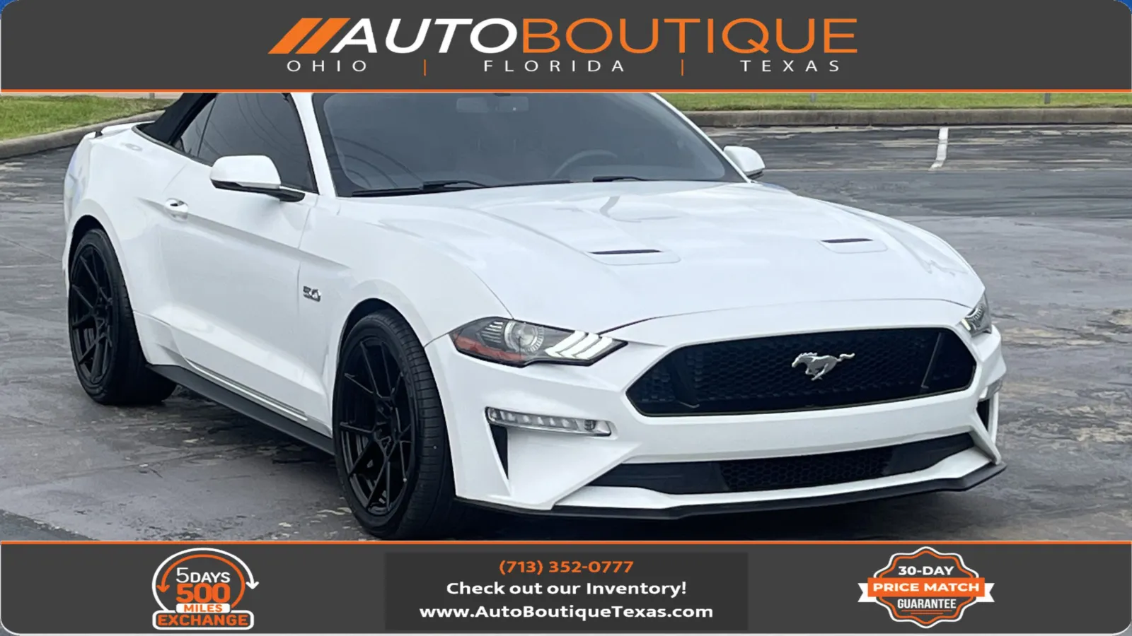 2019 Ford Mustang GT Premium for sale in Alvin, TX