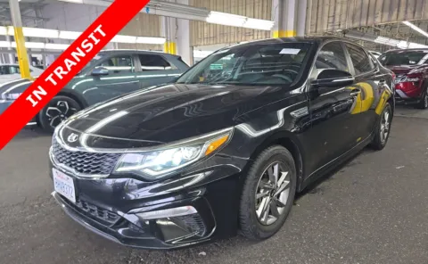 Black 2019 Kia Optima LX for sale in Alvin, TX