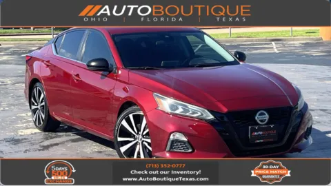 Red 2021 Nissan Altima 2.0 SR for sale in Alvin, TX
