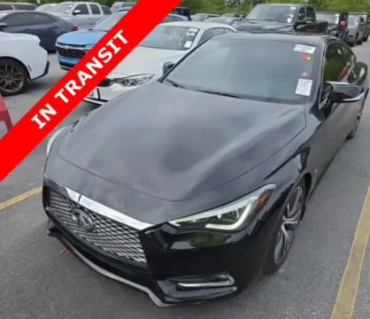 Black 2018 INFINITI Q60 3.0t LUXE for sale in Alvin, TX