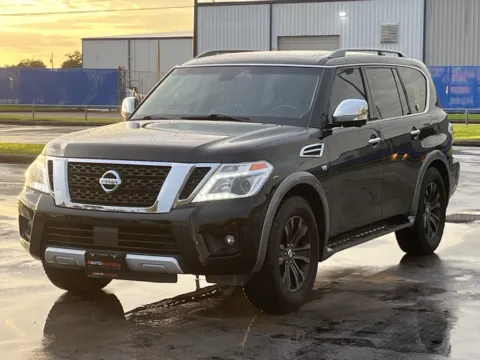 Another view of 2017 Nissan Armada Platinum for sale in Alvin, TX at Auto Boutique Texas