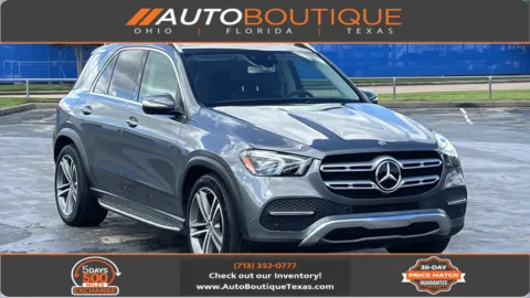 Gray 2020 MERCEDES-B GLE 450 4M GLE 450 for sale in Alvin, TX