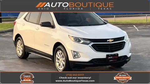 White 2020 Chevrolet Equinox LS for sale in Alvin, TX