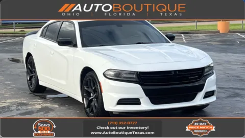White 2021 Dodge Charger SXT for sale in Alvin, TX