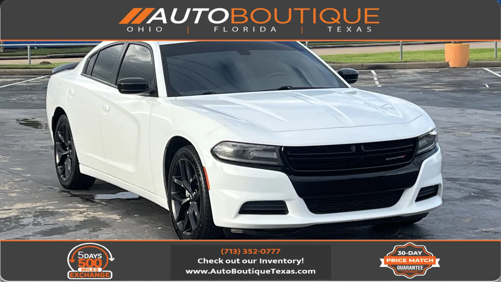 White 2021 Dodge Charger SXT for sale in Alvin, TX
