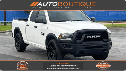 White 2023 Ram 1500 Classic Warlock for sale in Alvin, TX