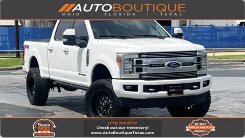 White 2019 Ford Super Duty F-250 SRW Limited for sale in Alvin, TX