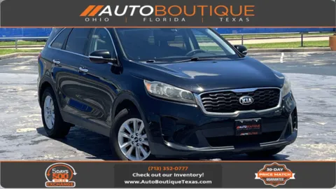 Black 2019 Kia Sorento LX for sale in Alvin, TX
