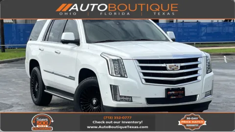 White 2017 Cadillac Escalade Luxury for sale in Alvin, TX