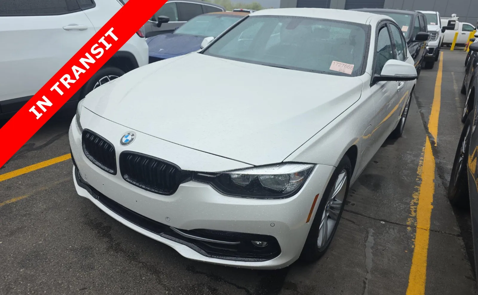 White 2017 BMW 3 Series 330e iPerformance for sale in Alvin, TX