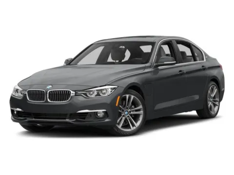 White 2017 BMW 3 Series 330e iPerformance for sale in Alvin, TX