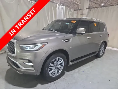 Brown 2019 INFINITI QX80 LUXE for sale in Alvin, TX
