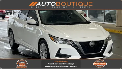 White 2023 Nissan Sentra S for sale in Alvin, TX