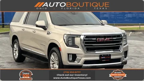 Orange 2021 GMC Yukon XL SLT for sale in Alvin, TX