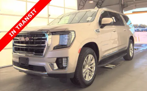 Orange 2021 GMC Yukon XL SLT for sale in Alvin, TX