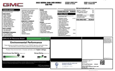 Photos of 2022 GMC Sierra 2500HD Pro for sale in Alvin, TX at Auto Boutique Texas
