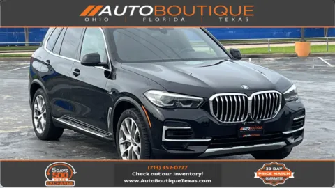 Black 2023 BMW X5 xDrive45e for sale in Alvin, TX