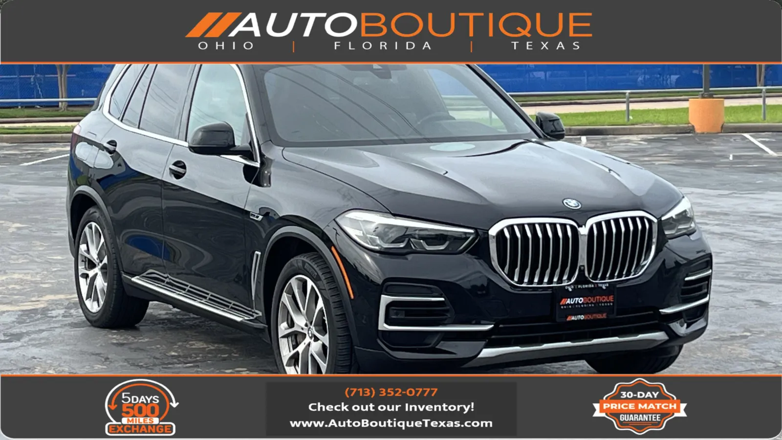 Black 2023 BMW X5 xDrive45e for sale in Alvin, TX