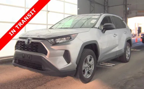 Silver 2022 Toyota RAV4 Hybrid LE for sale in Alvin, TX
