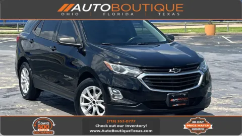 Black 2018 Chevrolet Equinox LS for sale in Alvin, TX