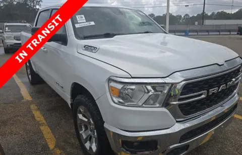 White 2022 Ram 1500 Big Horn for sale in Alvin, TX