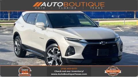Gray 2021 Chevrolet Blazer RS for sale in Alvin, TX