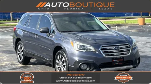 Gray 2016 Subaru Outback 2.5i Limited for sale in Alvin, TX