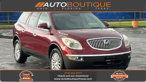 Red 2011 Buick Enclave CXL-1 for sale in Alvin, TX