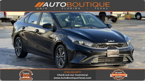 Black 2022 Kia Forte LXS for sale in Alvin, TX