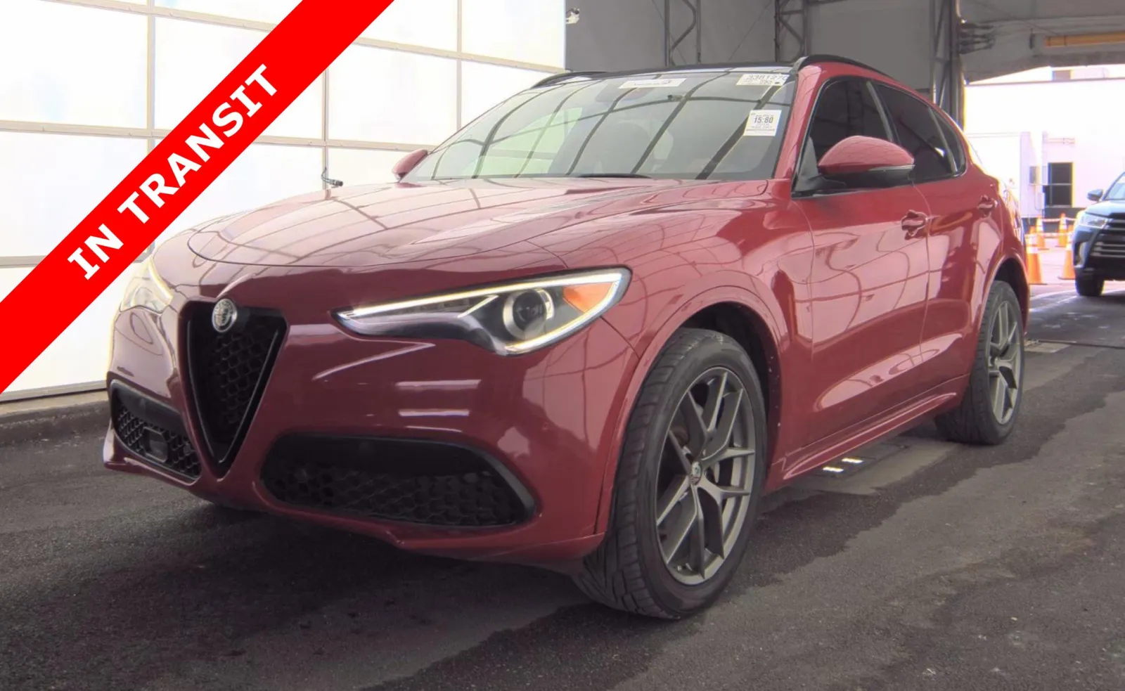 Red 2018 Alfa Romeo Stelvio Ti for sale in Alvin, TX