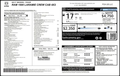 Photos of 2017 Ram 1500 Laramie for sale in Alvin, TX at Auto Boutique Texas