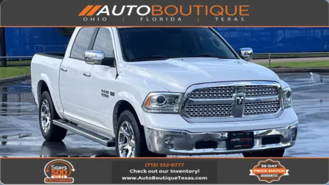 White 2017 Ram 1500 Laramie for sale in Alvin, TX