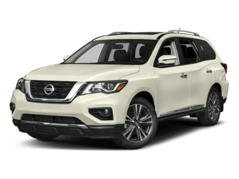 Black 2017 Nissan Pathfinder Platinum for sale in Alvin, TX